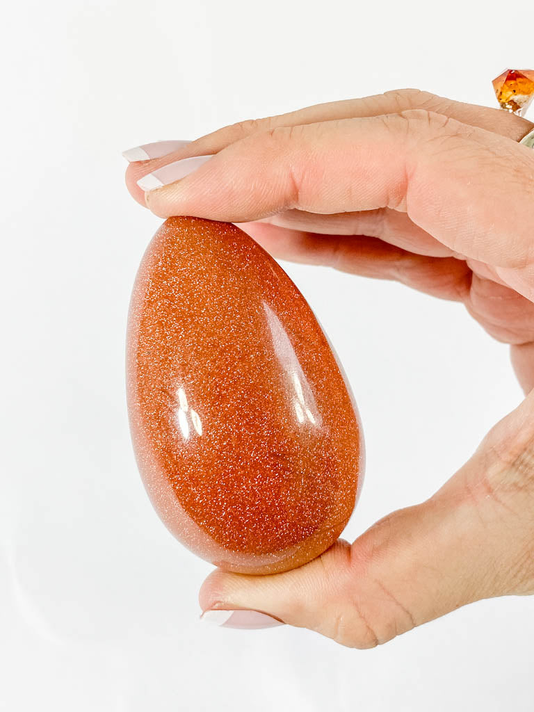 Gold Stone Egg | Large