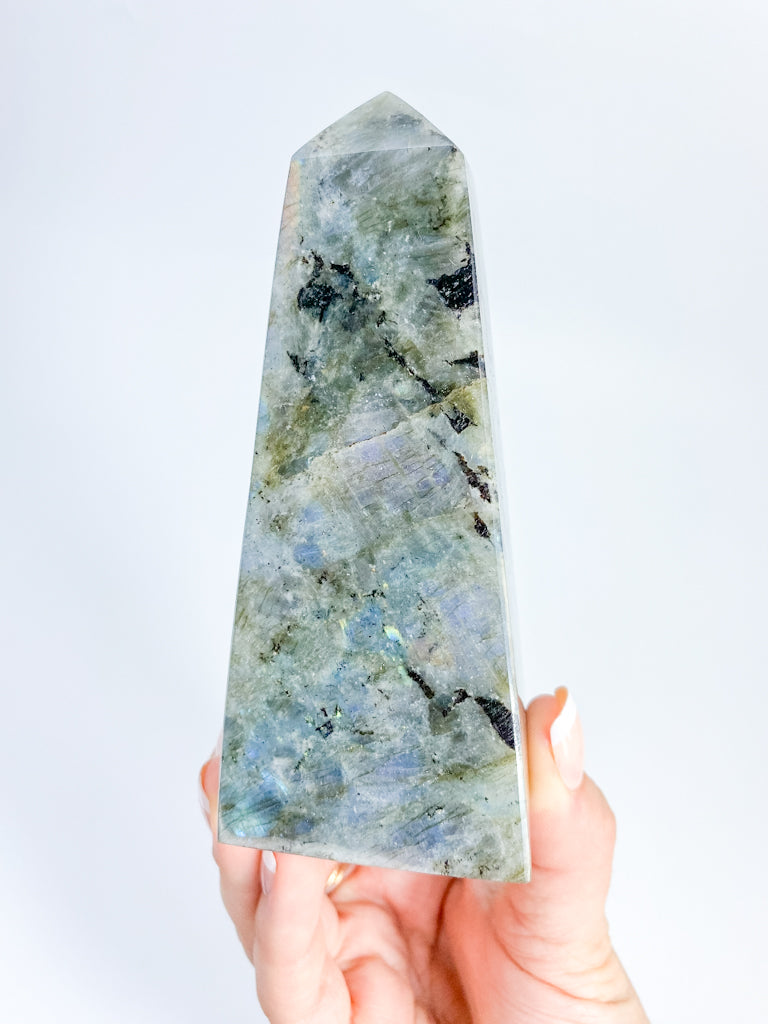 Labradorite Obelisk 517g