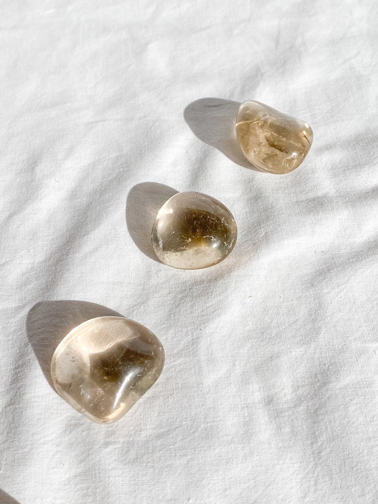 Smoky Quartz Light Tumbles | Small