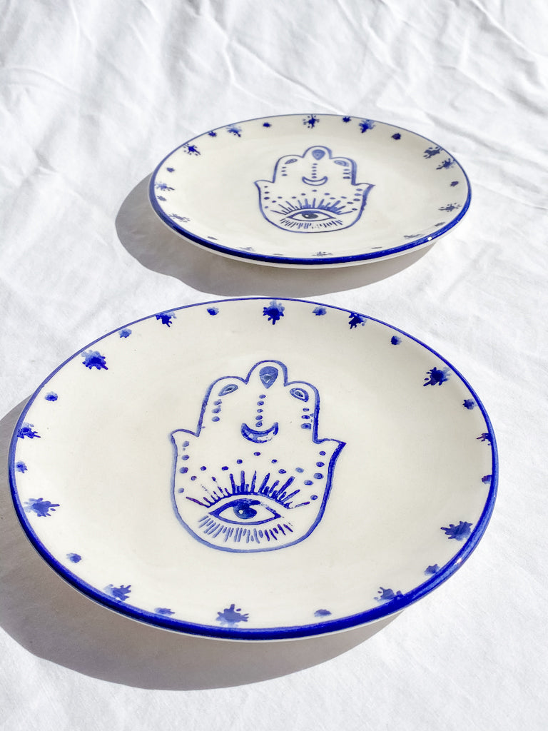 Hamsa Ceramic Dish