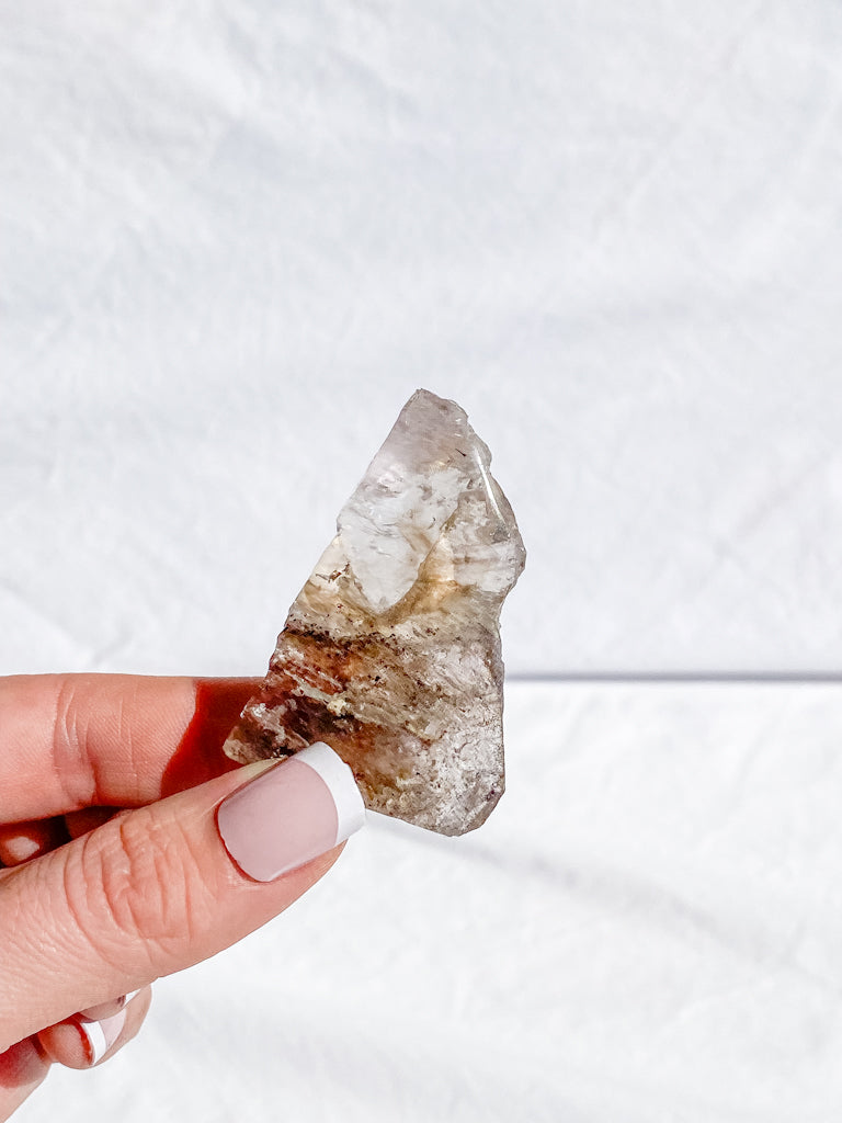 Lodolite Quartz with Inclusions 34g