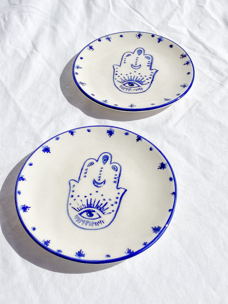 Hamsa Ceramic Dish