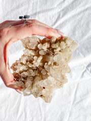 Himalayan Quartz Cluster with Inclusions 459g