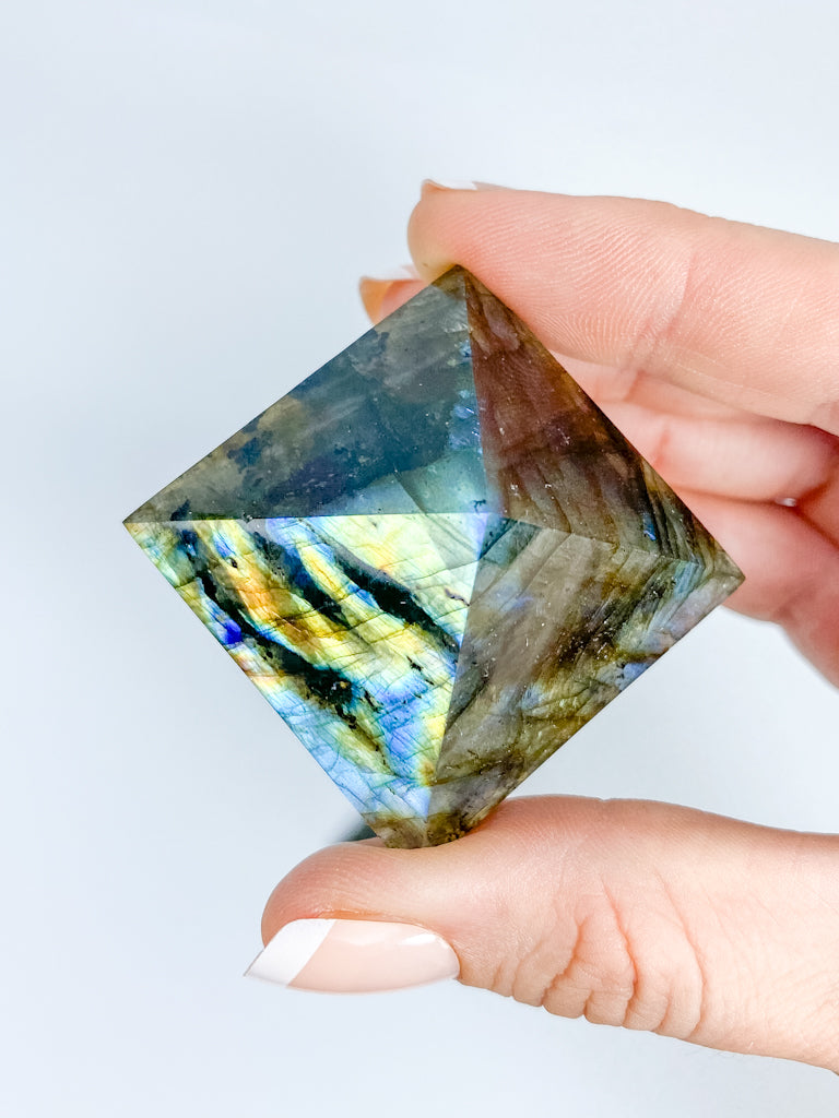 Labradorite Pyramid | Small