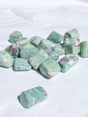 Ruby Fuchsite Tumbles | Medium