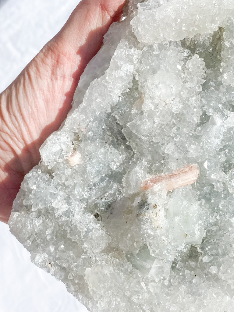 Chalcedony with Inclusions CutBase Cluster 1.8kg