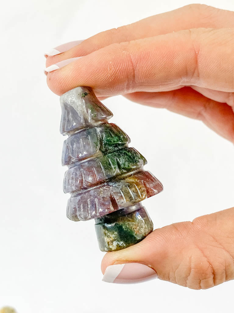 Agate Tree Carving