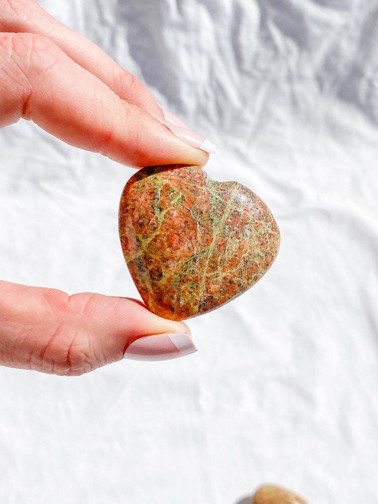 Unakite Heart | Small