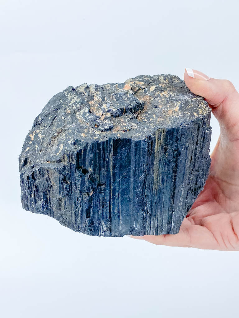 Black Tourmaline with Mica Inclusions 2.5kg