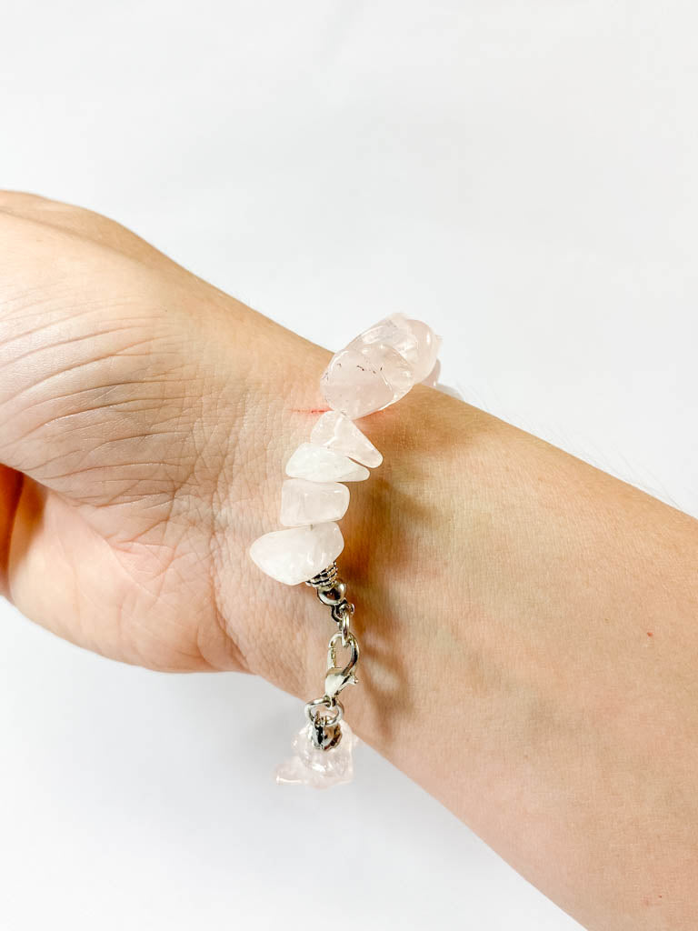 Gemstone Bracelets Rose Quartz