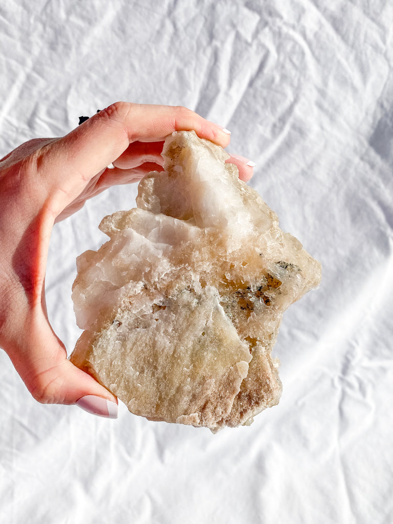 Himalayan Quartz Cluster with Inclusions 459g