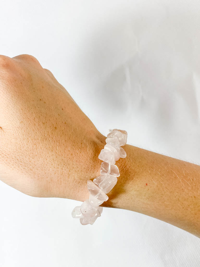 Gemstone Bracelets Rose Quartz