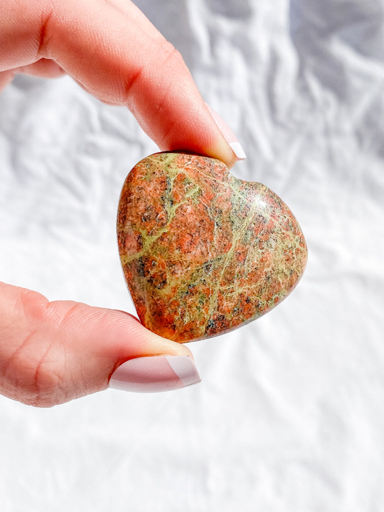 Unakite Heart | Small