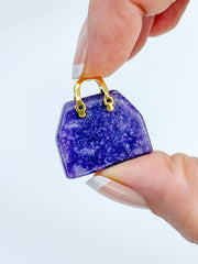 Lepidolite Bag Carving | Mini