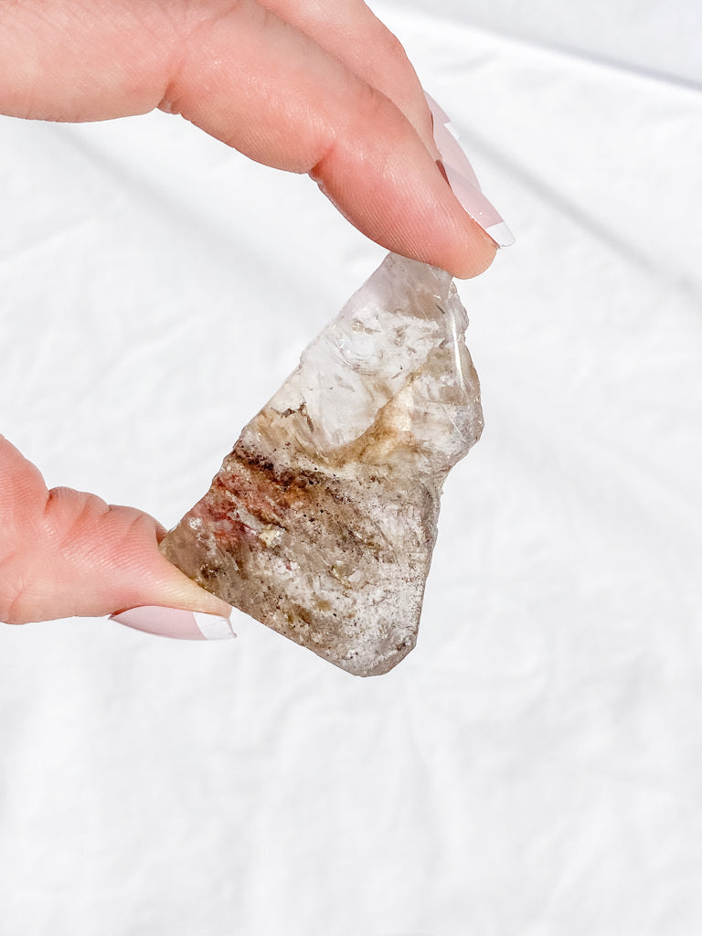 Lodolite Quartz with Inclusions 34g