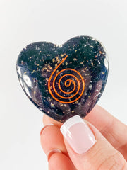 Orgonite Heart Black Tourmaline | Medium