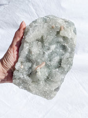 Chalcedony with Inclusions CutBase Cluster 1.8kg