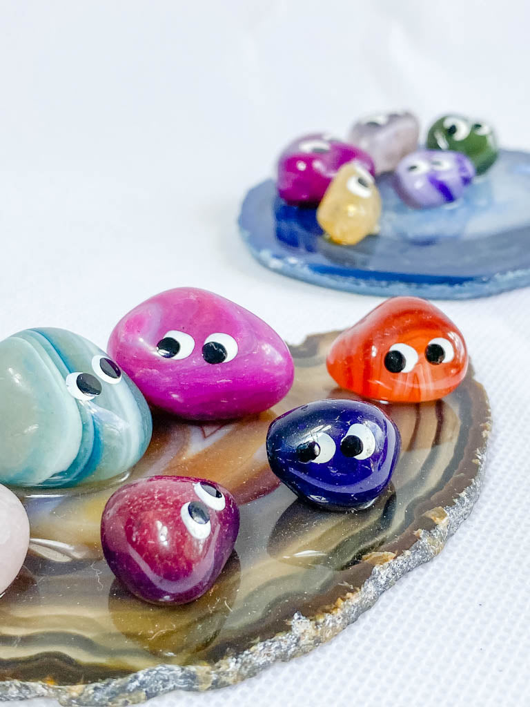 Agate Coaster Rock Friends | Large