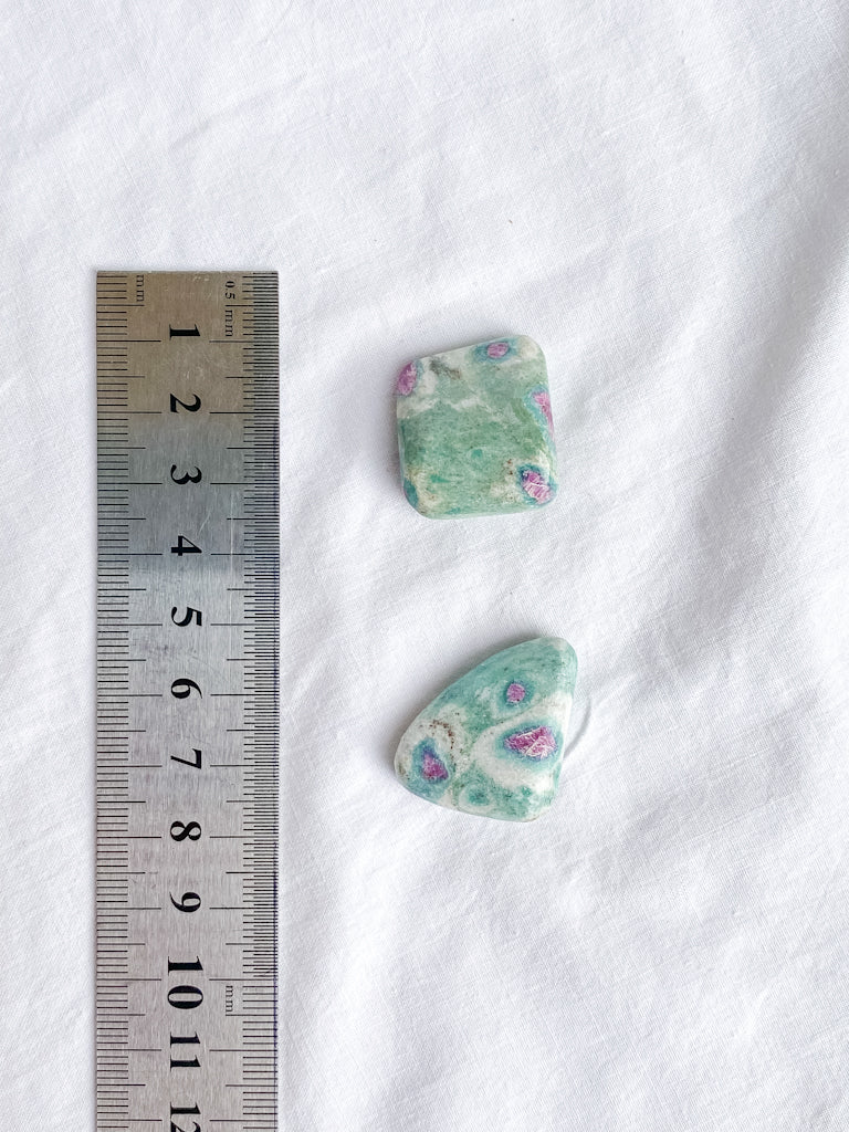 Ruby Fuchsite Tumbles | Small