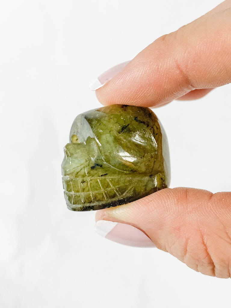 Labradorite Mini Skull