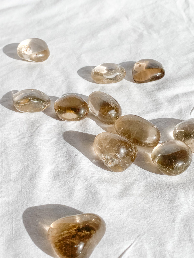 Smoky Quartz Light Tumbles | Medium