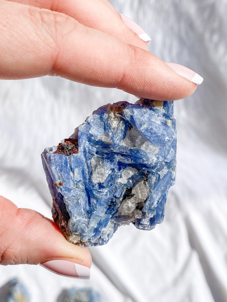 Blue Kyanite with Mica and Quartz Natural | Medium