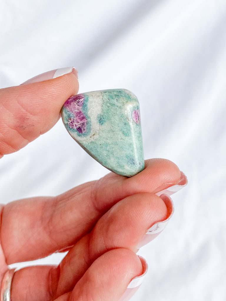 Ruby Fuchsite Tumbles | Small