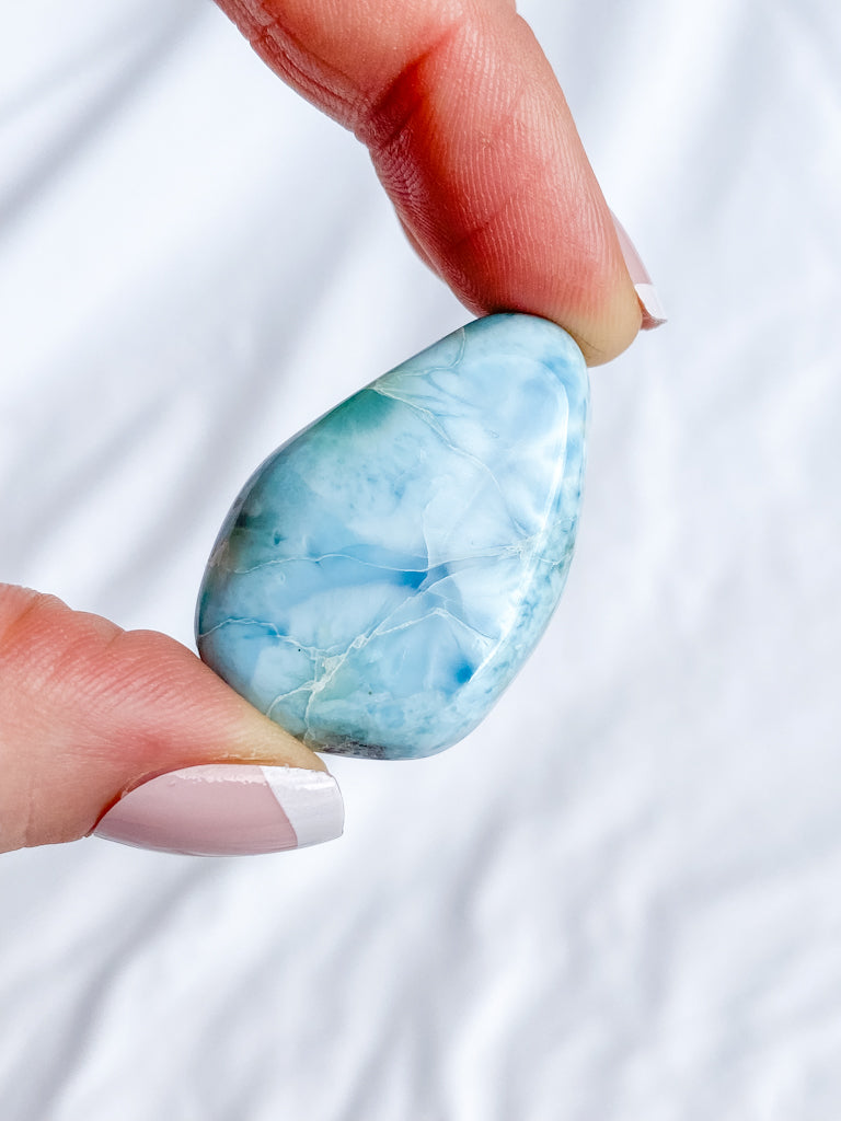 Larimar Tumbles | Medium