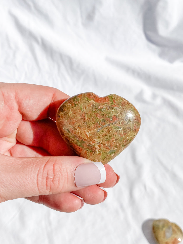 Unakite Heart | Medium