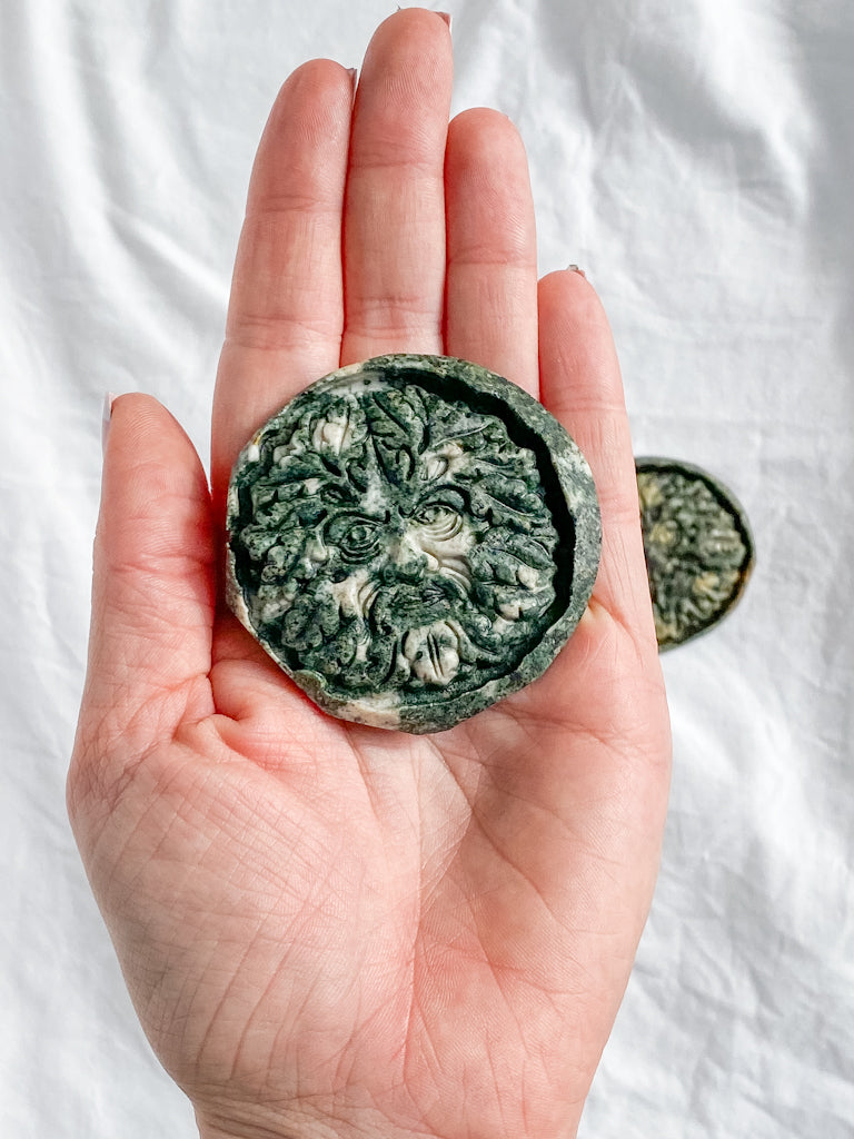 Stonehenge Green Man Carving