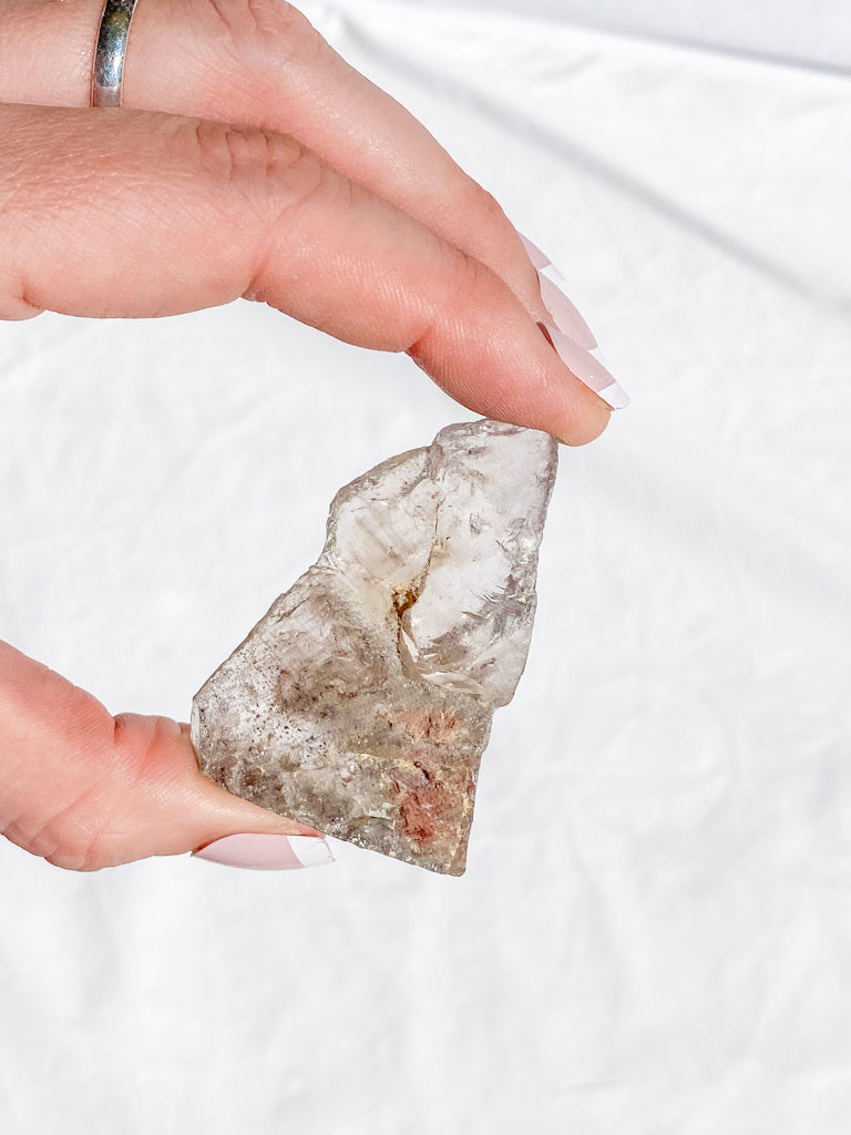 Lodolite Quartz with Inclusions 34g