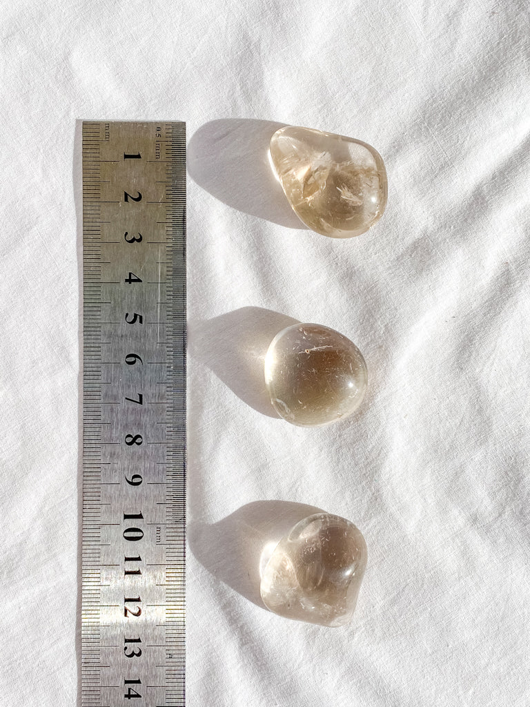 Smoky Quartz Light Tumbles | Small