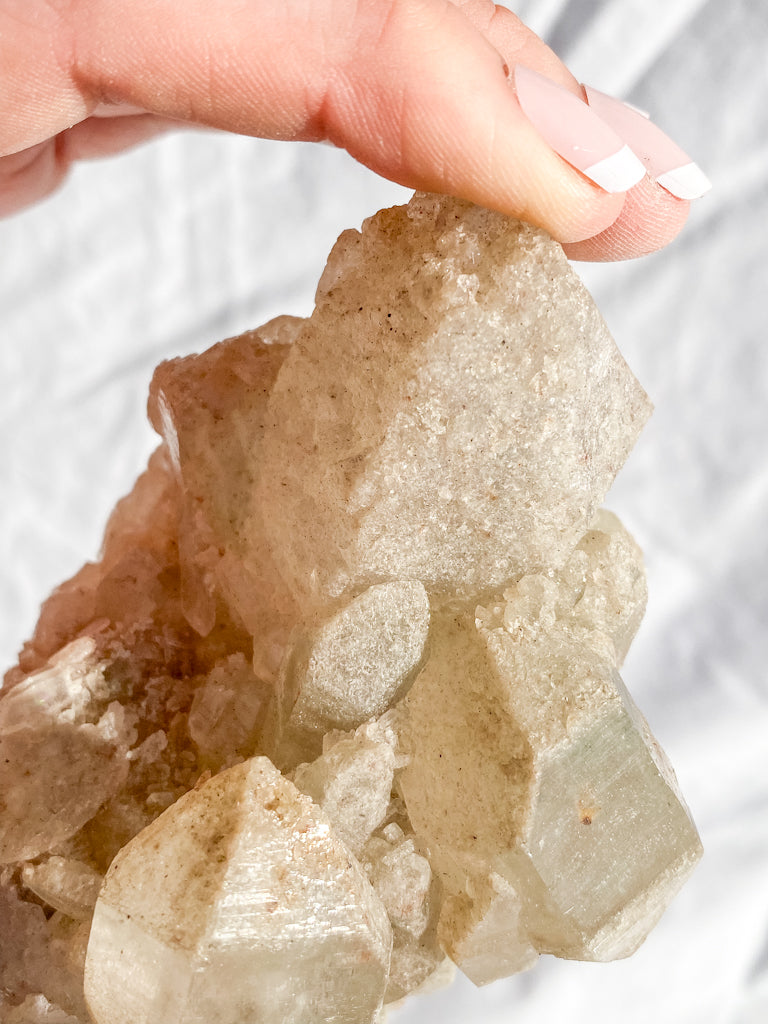 Himalayan Quartz Cluster with Inclusions 536g