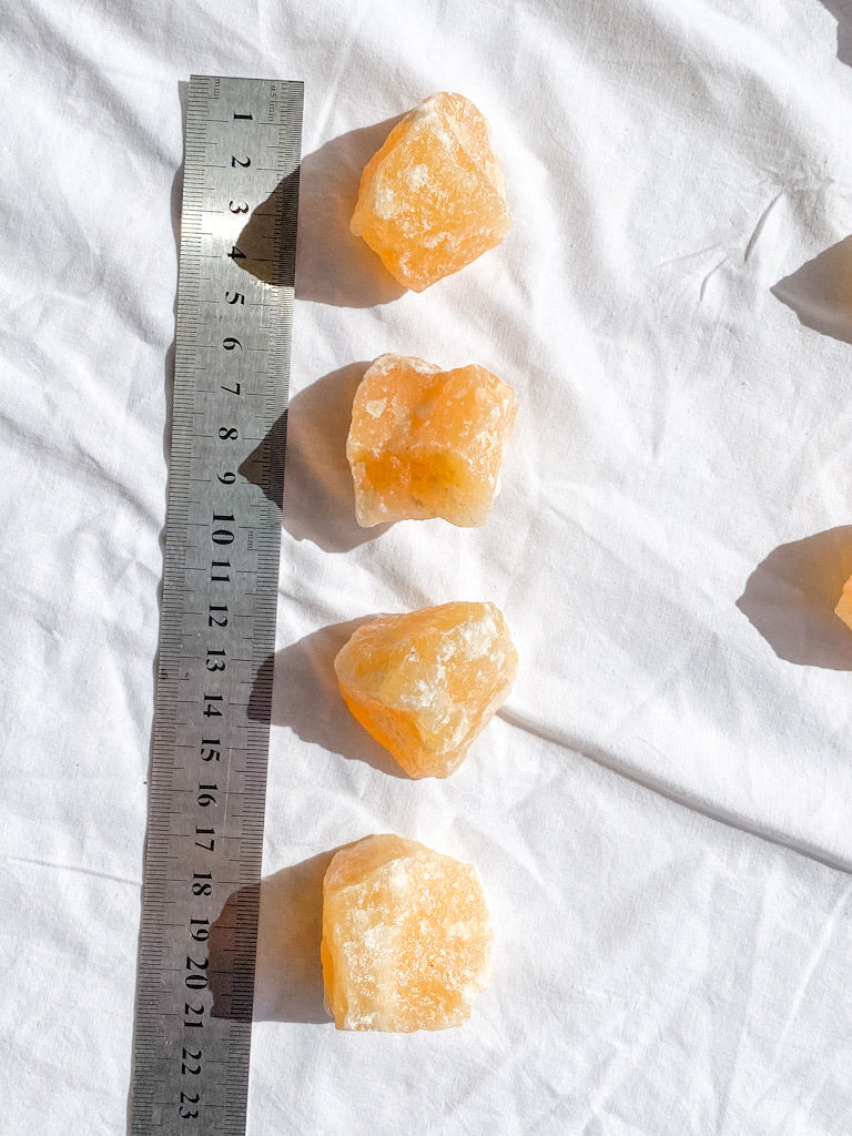 Orange Calcite Natural | Medium