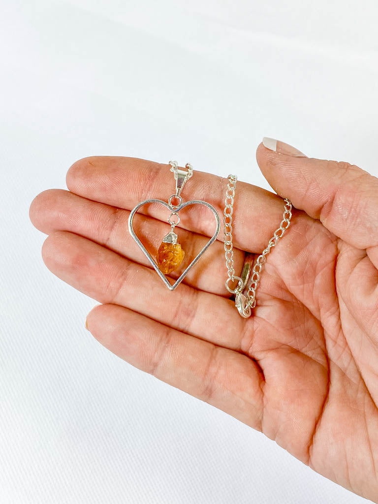 Love Crystals Pendant Citrine