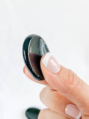 Black Obsidian Worry Stone