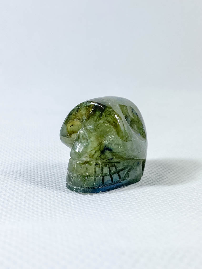 Labradorite Mini Skull