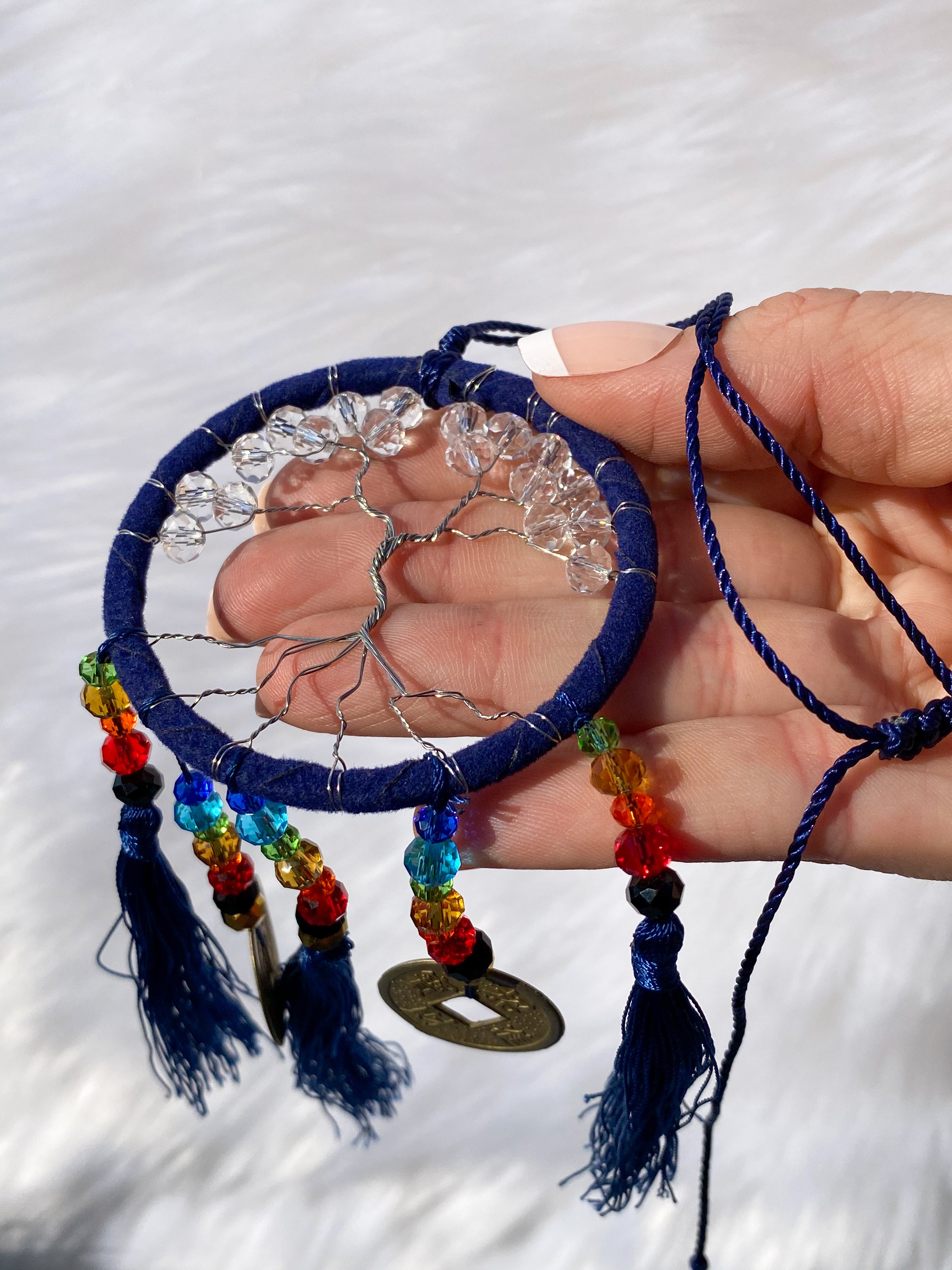 Tree of Life Healing Chakra Dream Catcher