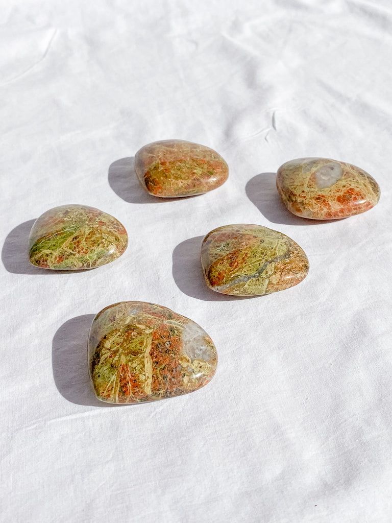 Unakite Heart | Medium