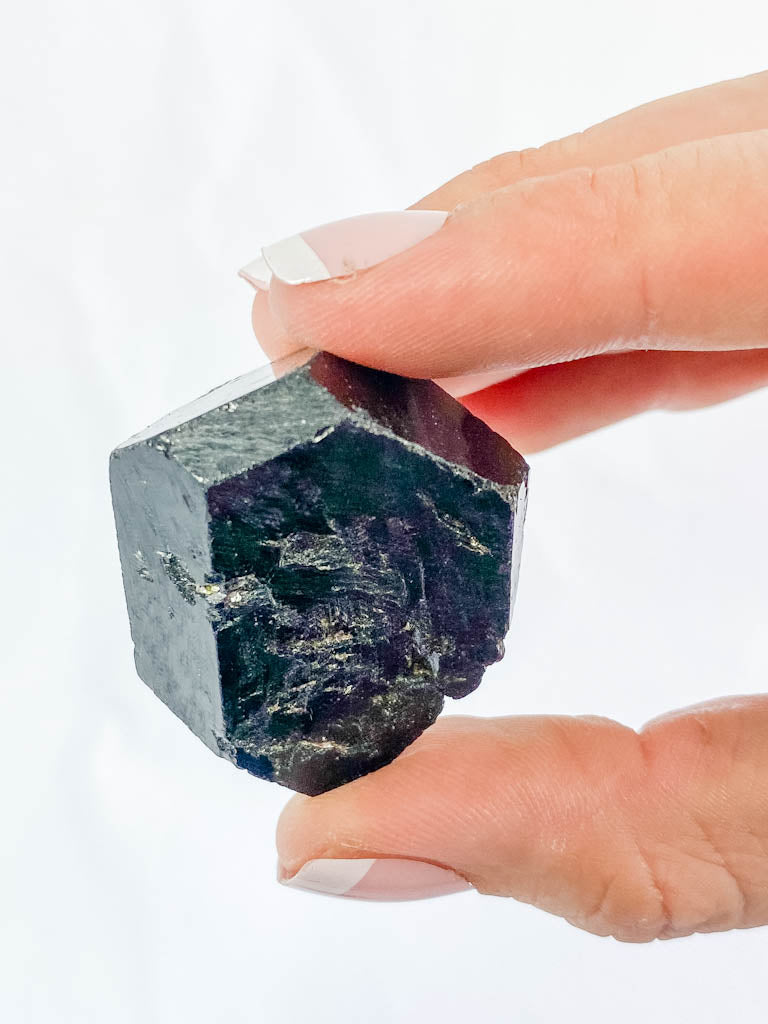 Black Tourmaline Natural Mineral Specimen | Small