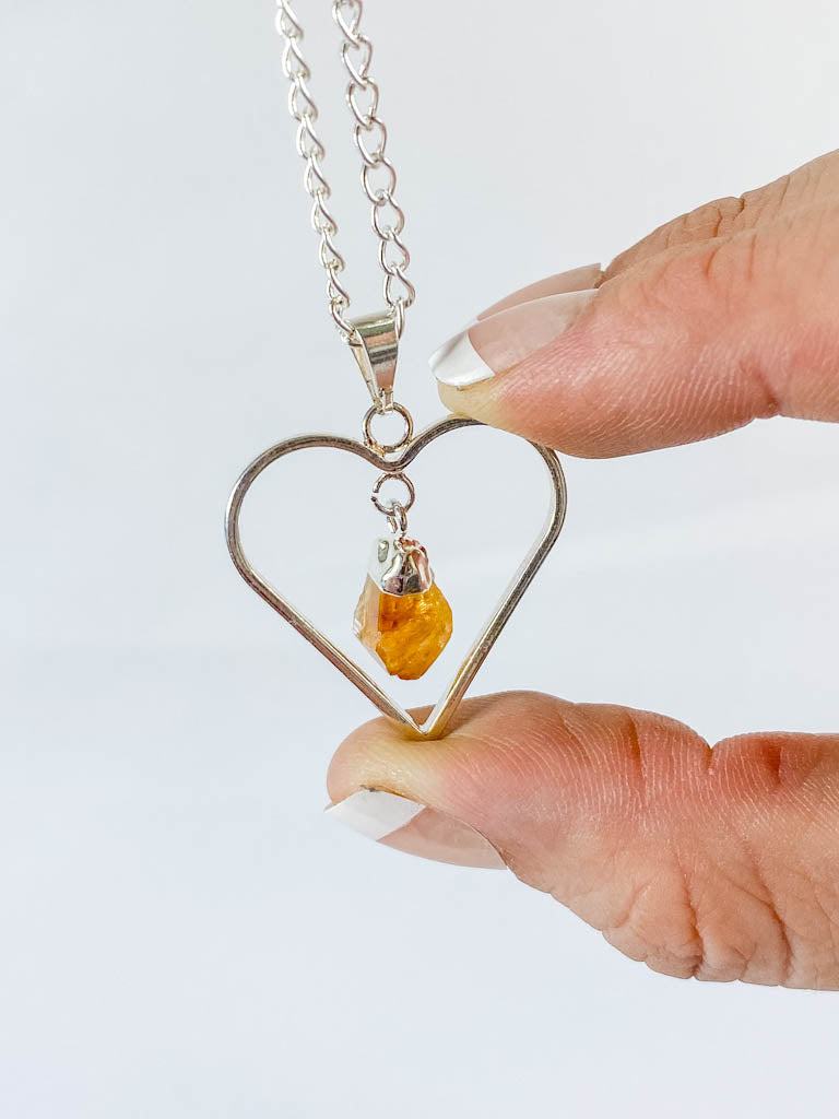 Love Crystals Pendant Citrine