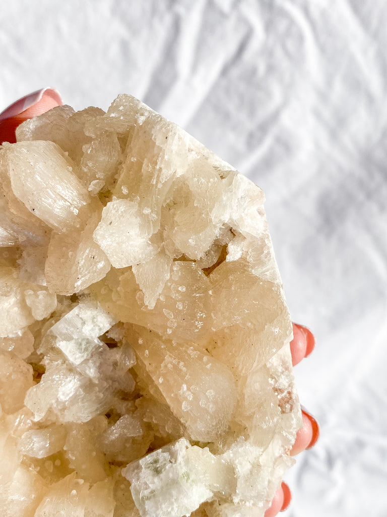 Apophyllite Stilbite Cluster 834g