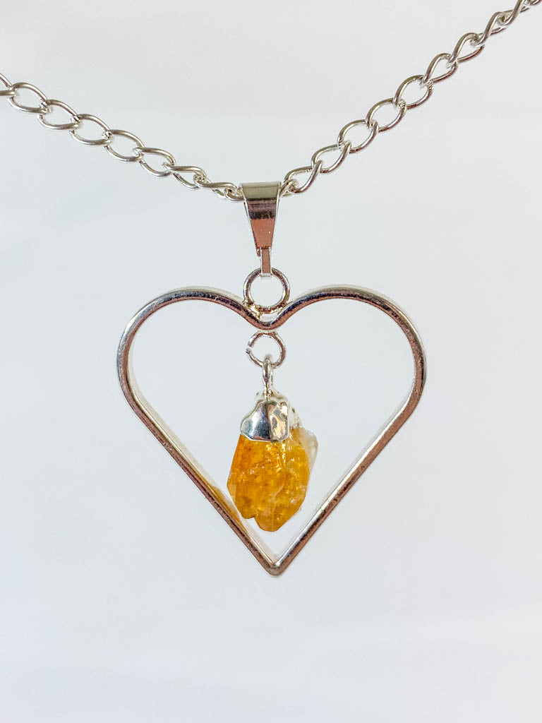 Love Crystals Pendant Citrine