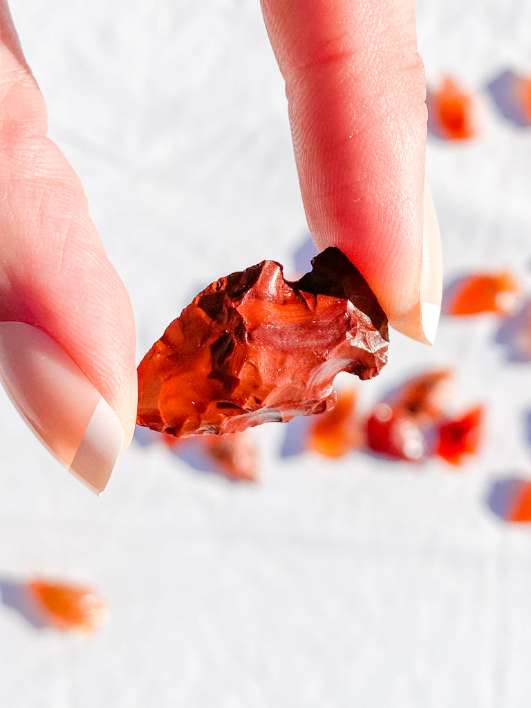 Carnelian Arrow Heads | Mini