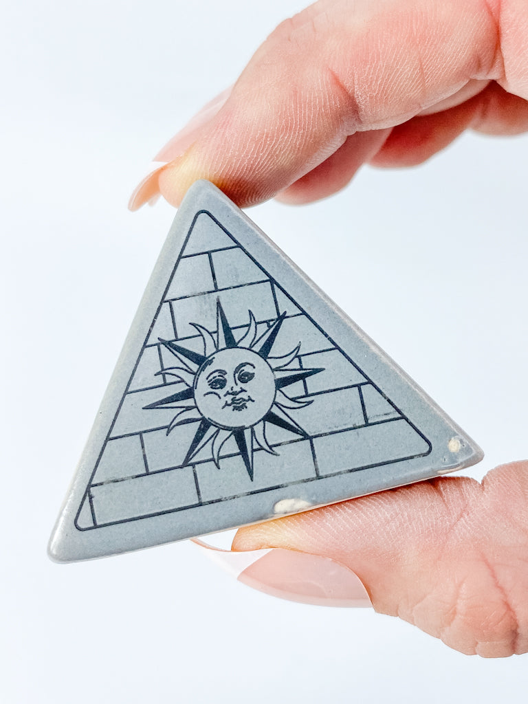 SunFace Ceramic Holder | Gray