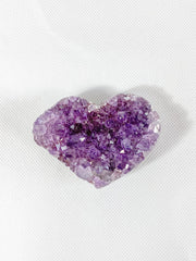 Amethyst Cluster Heart 133g