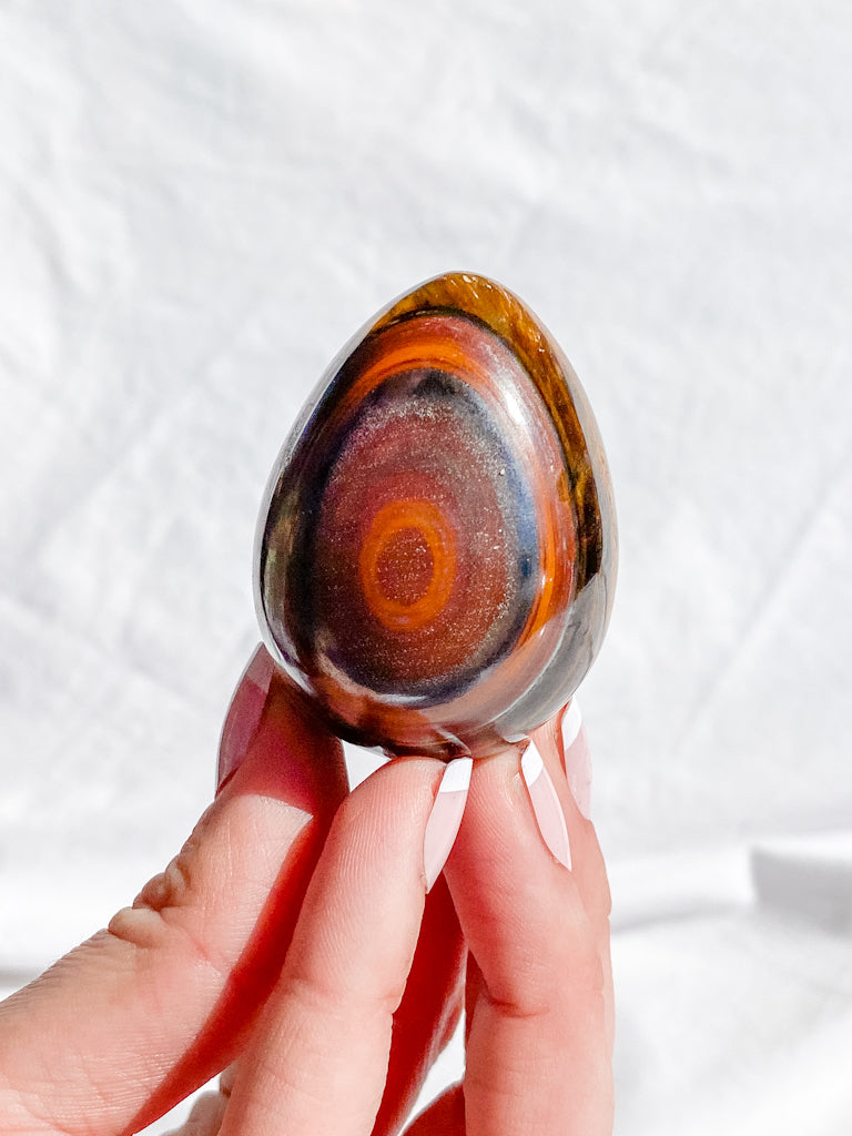 Tiger Eye Egg | Medium