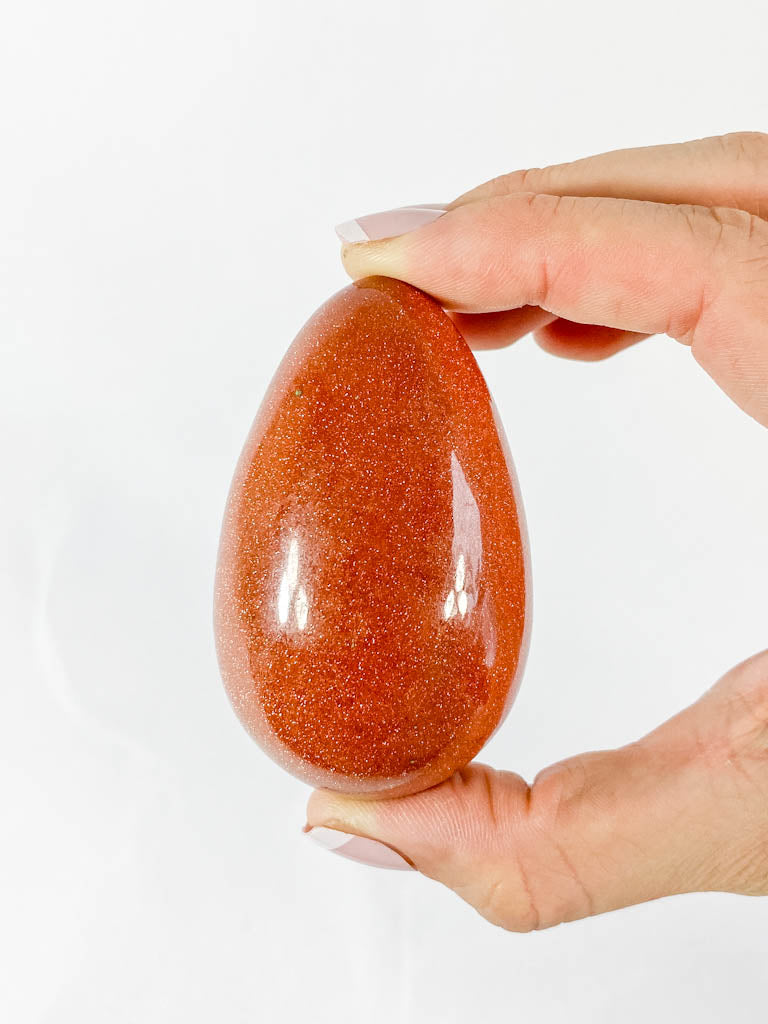 Gold Stone Egg | Large