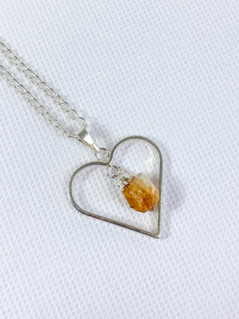 Love Crystals Pendant Citrine