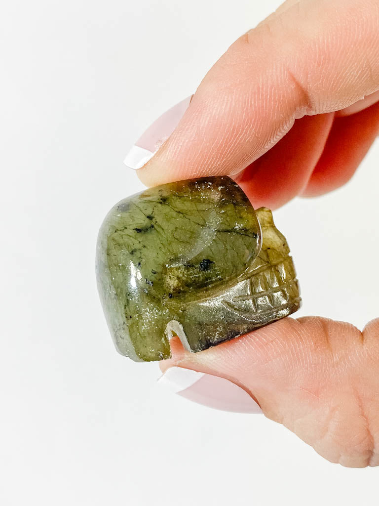 Labradorite Mini Skull